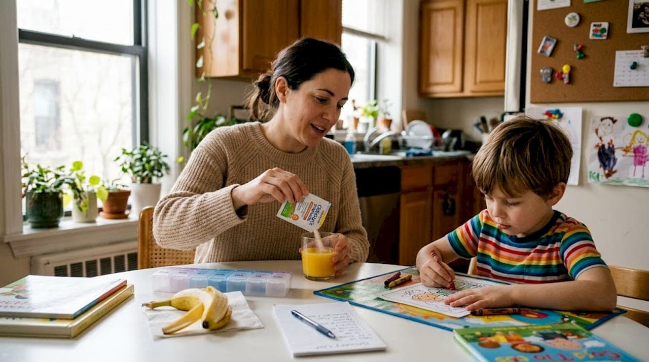 Kako koristiti prirodne suplemente za decu: postupak